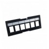 Pannello Frontale Adattatore 6 Posti RJ45 Keystone UTP per Pannello Patch