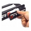 Pannello Frontale Adattatore 6 Posti RJ45 Keystone UTP per Pannello Patch