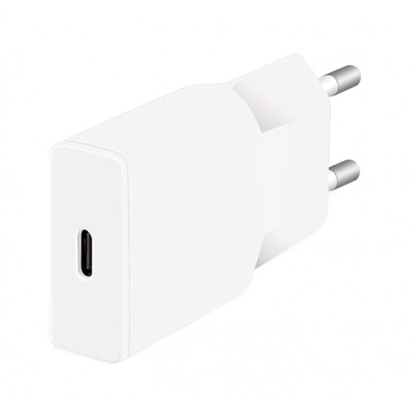 Caricatore Alimentatore GaN (PD) USB-C™ da Muro 30W Bianco IPW-USB-30WL