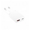 Caricatore Alimentatore GaN USB-C™ (PD) + USB-A (QC) da Muro 30W Bianco