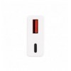Caricatore Alimentatore GaN USB-C™ (PD) + USB-A (QC) da Muro 30W Bianco