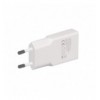 Caricatore Alimentatore GaN USB-C™ (PD) + USB-A (QC) da Muro 30W Bianco