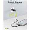 Caricatore USB 1A 5W Compatto Spina Europea Nero