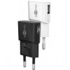 Caricatore USB 1A 5W Compatto Spina Europea Bianco