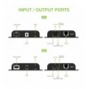 Ricevitore Aggiuntivo per Extender HDMI over IP IR 4K UHD su Cavo Cat.6 fino a 120m