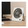 Ventilatore da Scrivania Ultra Sottile Pieghevole e Portatile a 4 Velocità IC-FAN-DSK1WG