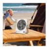 Ventilatore da Scrivania Ultra Sottile Pieghevole e Portatile a 4 Velocità IC-FAN-DSK1WG