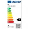 Lampadina LED Mini Globo E27 Bianco Caldo 3,5W, Classe F