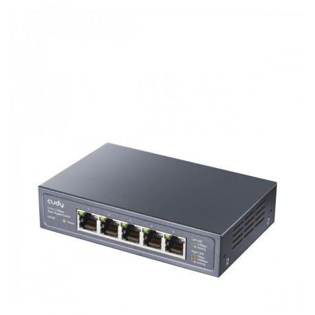 Switch con 5 Porte 2.5G Ethernet Custodia in Metallo