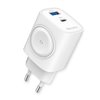 Caricatore Alimentatore GaN 22W da Viaggio Fast Charge USB-A USB-C™ WiGan