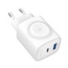 Caricatore Alimentatore GaN 22W da Viaggio Fast Charge USB-A USB-C™ WiGan