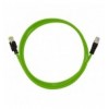 Cavo di Rete Industriale M12 RJ45 Cat. 6A SFTP PUR 1m