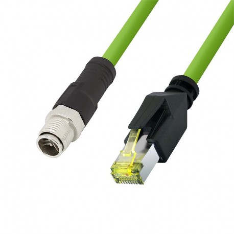 Cavo di Rete Industriale M12 RJ45 Cat. 6A SFTP PUR 1