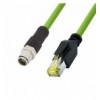 Cavo di Rete Industriale M12 RJ45 Cat. 6A SFTP PUR 1