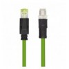 Cavo di Rete Industriale M12 RJ45 Cat. 6A SFTP PUR 5m
