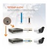 Switch Desktop 6 porte 10/100M con 4 Porte PoE 63W, TEF1106P-4-63W I-SWHUB TEF1106P4