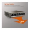 Switch Desktop 6 porte 10/100M con 4 Porte PoE 63W, TEF1106P-4-63W I-SWHUB TEF1106P4