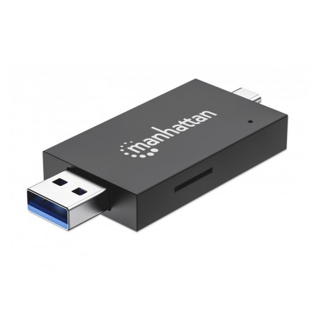 Lettore/Scrittore USB 3.0 Combo USB-C™/USB-A Multi-Schede IUSB-CARD-735