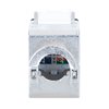 Frutto Keystone RJ45 Cat.6A 10G Slim STP Toolless Nero