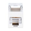 Frutto Keystone RJ45 Cat.6A 10G Slim STP Toolless Bianco