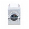 Frutto Keystone RJ45 Cat.6A 10G Slim STP Toolless Rosso