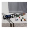 Frutto Keystone RJ45 Cat.6A 10G Slim STP Toolless Arancione