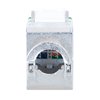 Frutto Keystone RJ45 Cat.6A 10G Slim STP Toolless Verde