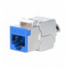 Frutto Keystone RJ45 Cat.6A 10G Slim STP Toolless Blu IWP-MD C6A/STBL
