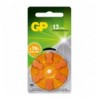 Blister 6 Batterie a Bottone PR48 ZA13 AC13 DA13 per Protesi Acustiche IC-GP103249