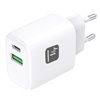 Caricatore Alimentatore USB-C™ 20W e USB-A 18W da Muro IPW-USB-20WACG