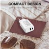 Caricatore Alimentatore USB-C™ 20W e USB-A 18W da Muro