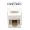 Frutto Keystone RJ45 Cat.6 UTP 180° Toolless Bianco