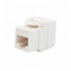 Frutto Keystone RJ45 Cat.6 UTP 180° Toolless Bianco