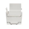 Frutto Keystone RJ45 Cat.6 UTP 180° Toolless con Otturatore