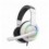 Cuffie Gaming con Microfono e Illuminazione RGB, BGH-021 HYDRA Bianco