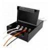 Box di Distribuzione 4 Porte Nero
