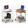 Scrivania Mobile ''Compact'' per Computer Ripiano Tastiera Scorrevole ICA-TB S005