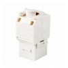 Frutto Keystone RJ45 UTP Cat.6 Tooless Bianco IWP-MD C6/TLUT