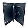 Custodia Tripla DVD con Vassoio Oscillante Box Nero ICA-DVD-2130F