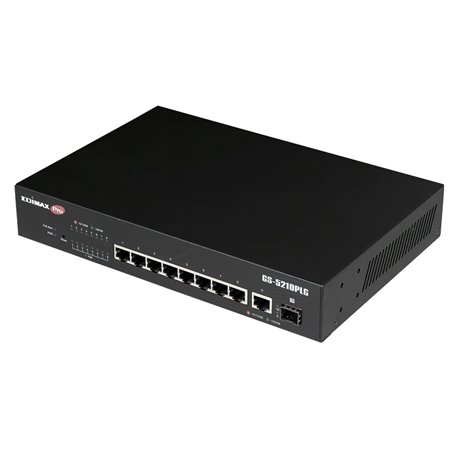 Smart Switch Web 10 porte Gigabit PoE+ 1 porta SFP