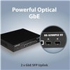 Smart Switch Web 10 porte Gigabit PoE+ 2 porte SFP, GS-5208PLG V2