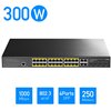 Switch Gigabit PoE+ a 24 porte con 4 porte Gigabit Combo, GS2028PS4
