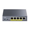 Switch Gigabit PoE+ a 5 porte