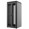 Armadio Server Rack 19'' 800x1000 38U Nero Porta Grigliata Doppio Battente serie Evolution Ventilato I-CASE EV-3881V2PBF