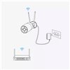 Telecamera WiFi Dual Band 5MP IP67 con Rilevamento di Persone e Veicoli, W320