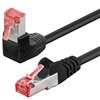Cavo di rete Patch Connettore Angolato 90° Rame Cat.6 S/FTP 0