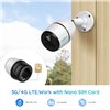 Telecamera di Sicurezza a Batteria 8MP 4K IP65 da Esterno, B4GB4K02