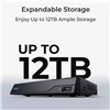 Videoregistratore NVR 4K PoE 16CH 4TB HDD con HDMI e VGA, NVS16