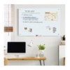 Lavagna Magnetica in Vetro Bianco 60x90 cm