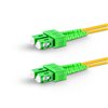 Cavo Fibra Ottica Monomodale OS2 SC/APC Duplex a SC/APC Duplex 9/125 G657.A2 2m
